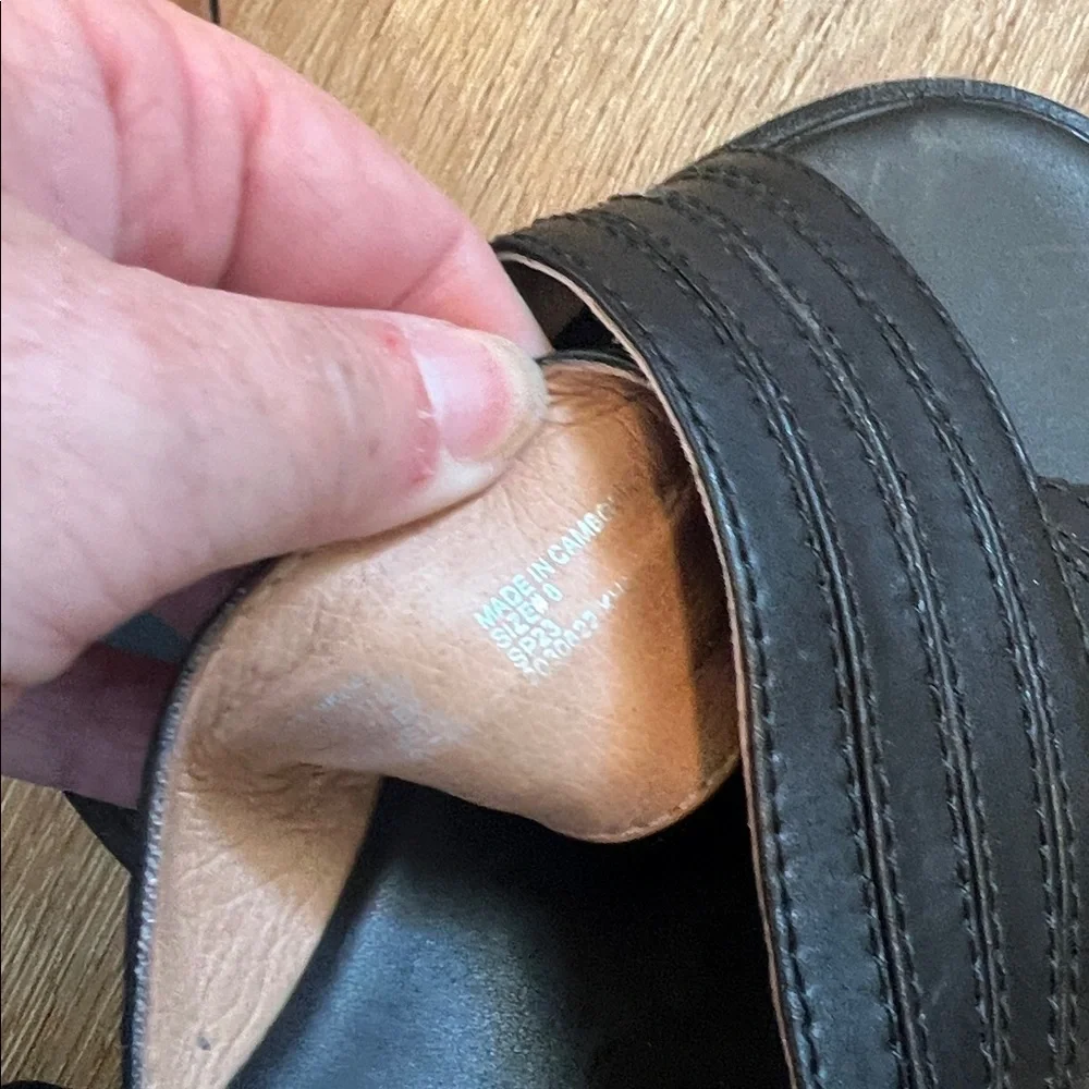 Madewell The Alina Platform Sandal Size 8 Great Used Condition
